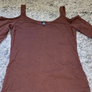 Shein cold shoulder top